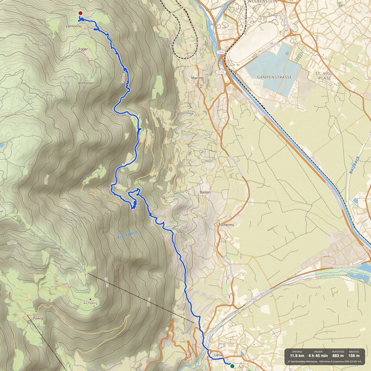 MapCanvas Beispiel 1